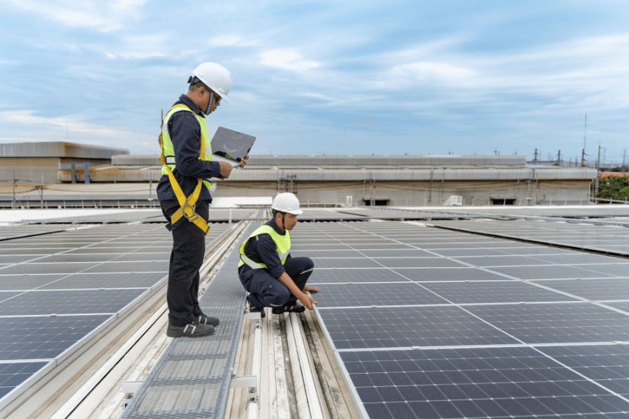 nyc largest solar array
