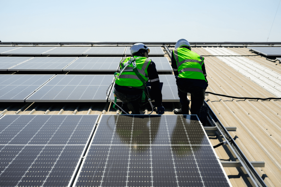 nyc largest solar array project