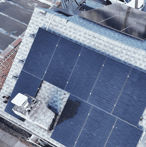 pitched roof solar panels