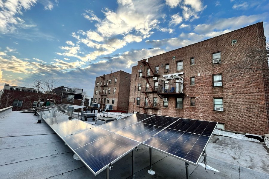 install solar panels on my flat roof home