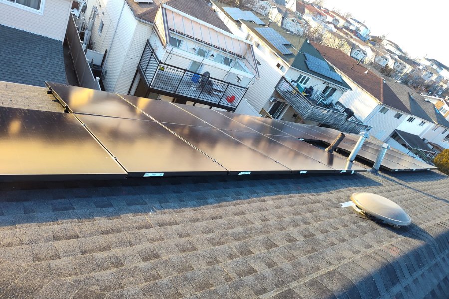 new york staten island pitched roof project