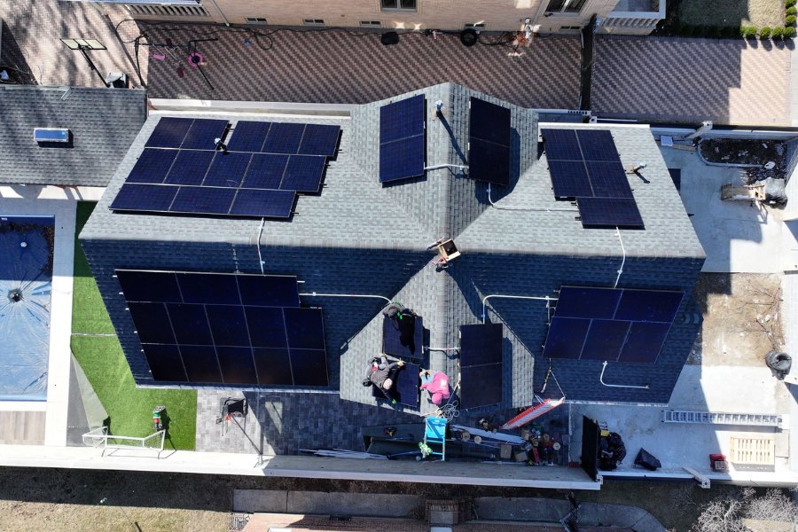 queens solar inverter setup