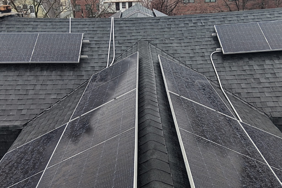 solar pro main solar panel accessible roof solar panels on rooftop with clear pathways