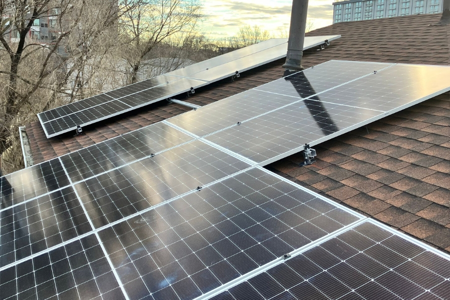 solar pro main solar panel accessible roof solar panels on a home