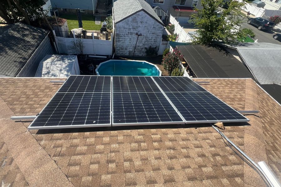 solar panels on rootop solar panels on rootop